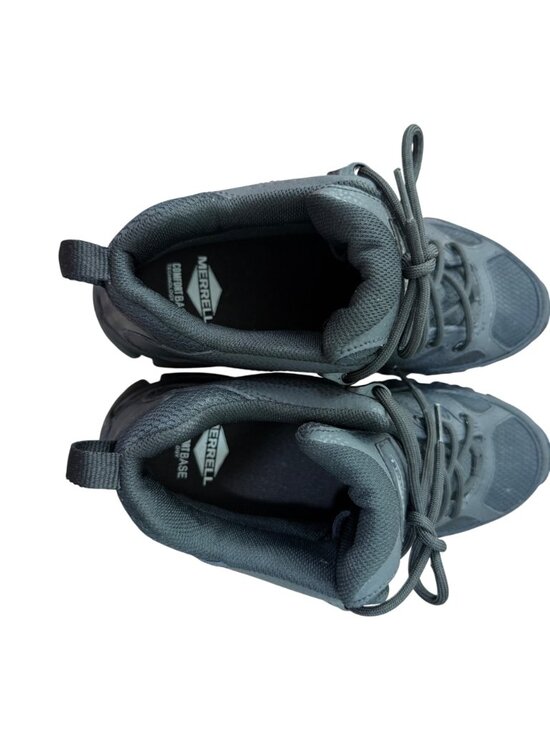 Merrell Mens Black Tactical Hiking Boots Size 9 Medium Leather & Mesh Upper main image 4